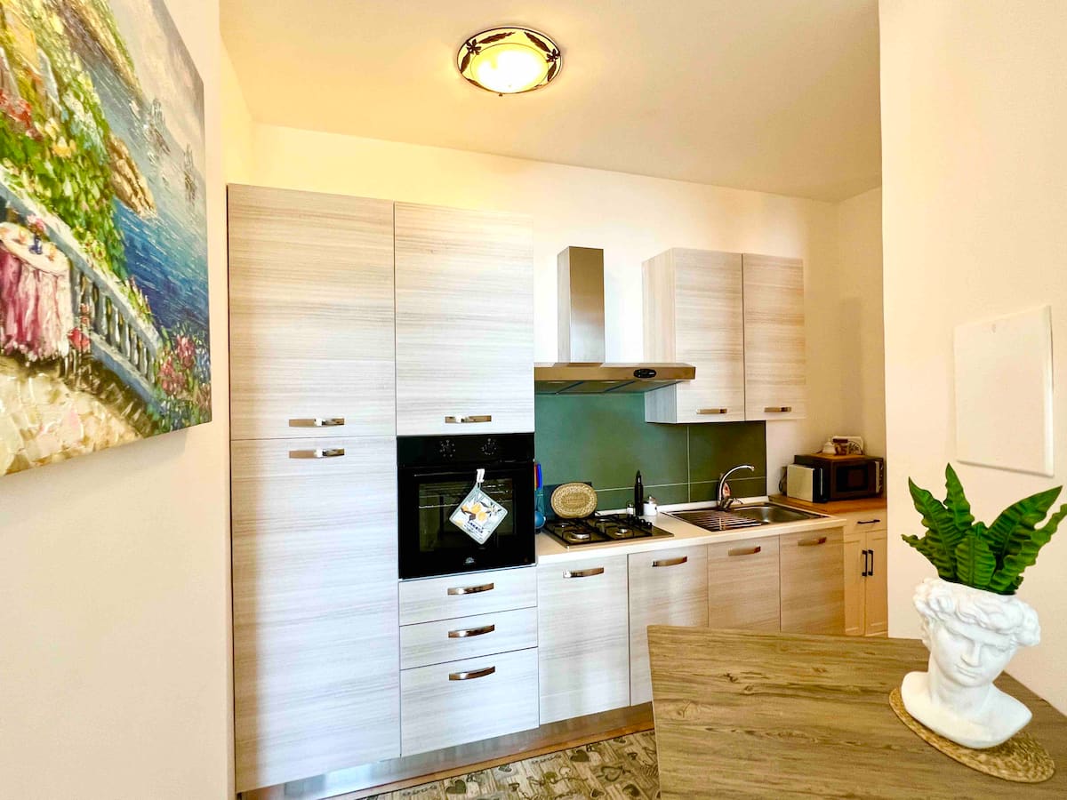 La cucina dell’appartamento